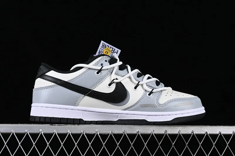 All Categories Nk SB Dunk Series Nk SB Dunk Low Low-top sneakers Nk Dunk Low Panda Prank-The Art of Love SB strappy low-top casual sneakers DD1391-100